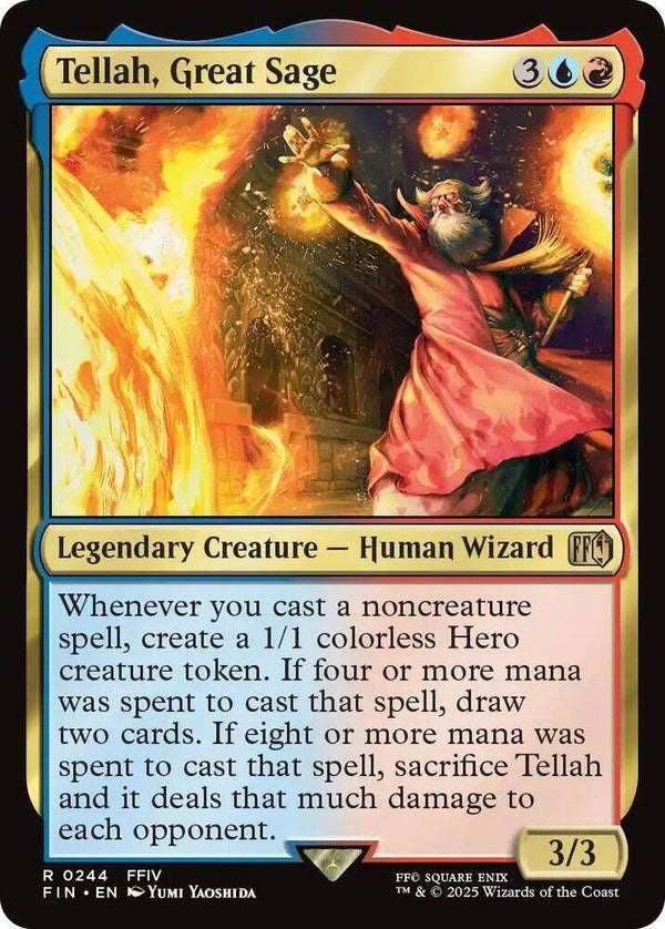 Tellah, Great Sage 0244 MTG