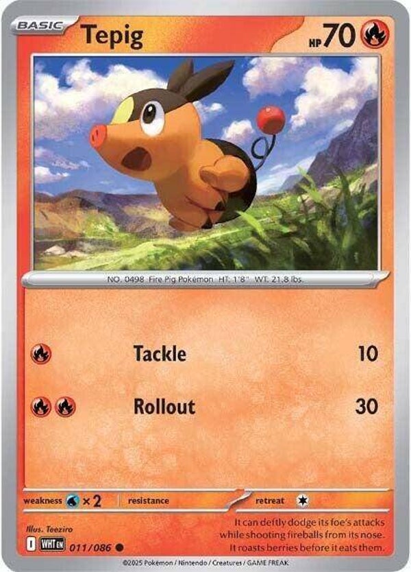 Tepig 011/086 PKMN