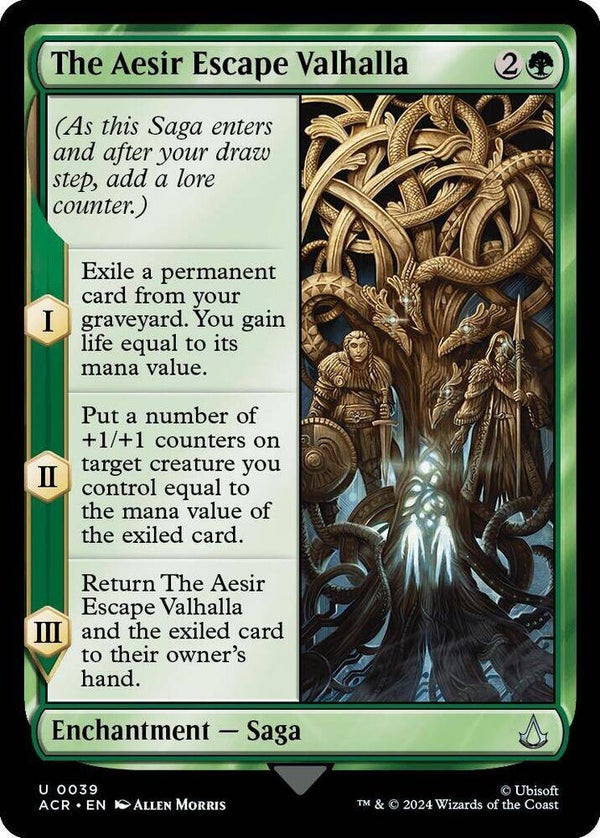 The Aesir Escape Valhalla 0039 MTG