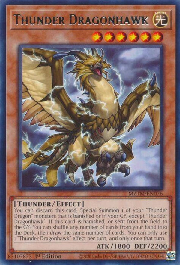 Thunder Dragonhawk MZTM-EN076 YGO