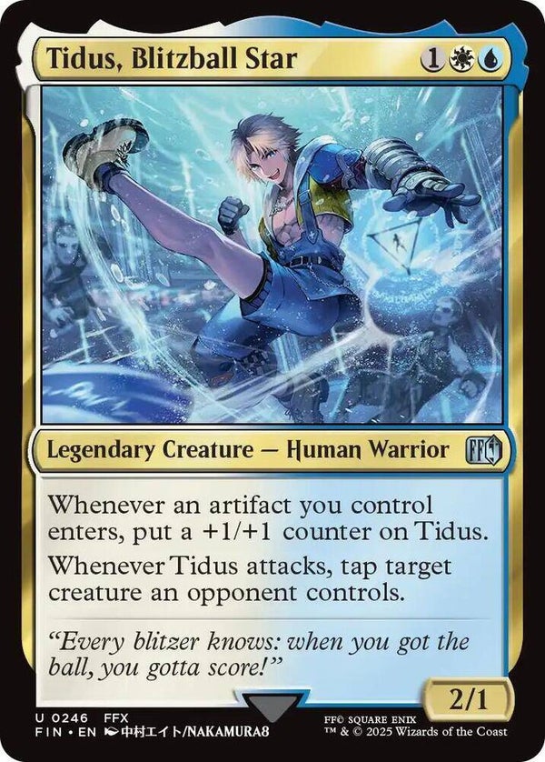 Tidus, Blitzball Star 0246 MTG