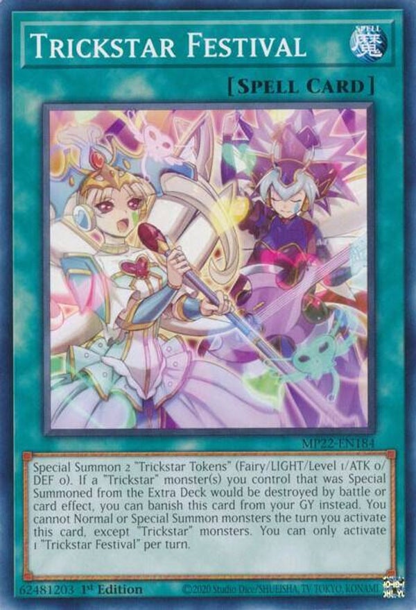Trickstar Festival MP22-EN184 YGO