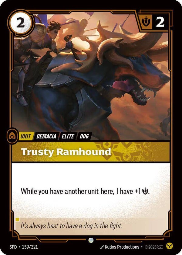 Trusty Ramhound 159/221 RBC