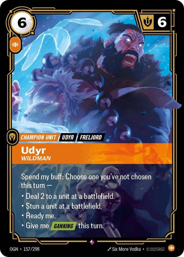 Udyr 157/298 RBC