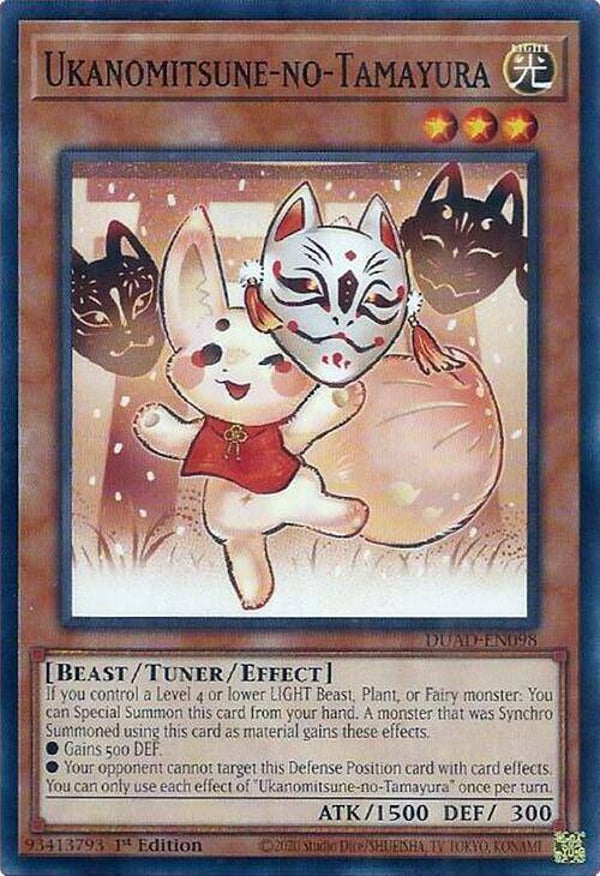 Ukanomitsune-no-Tamayura DUAD-EN098 YGO