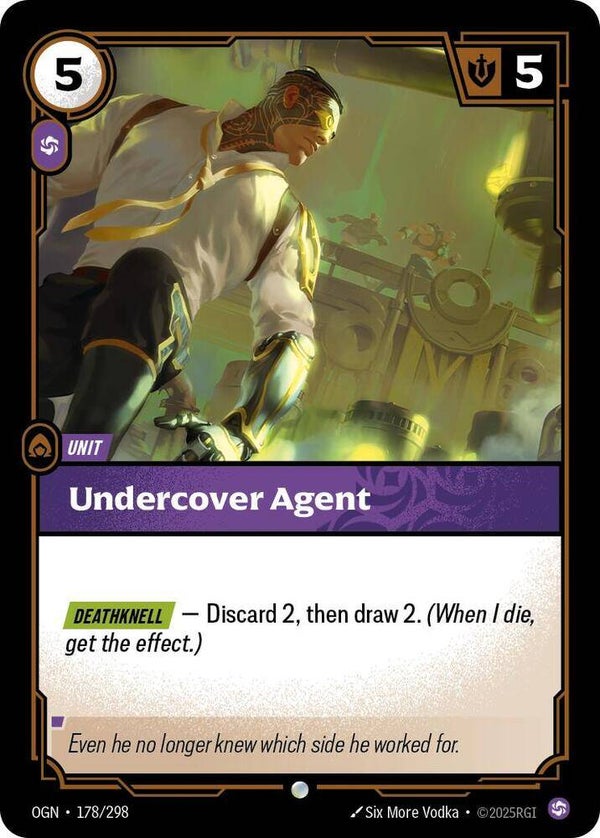 Undercover Agent 178/298 RBC