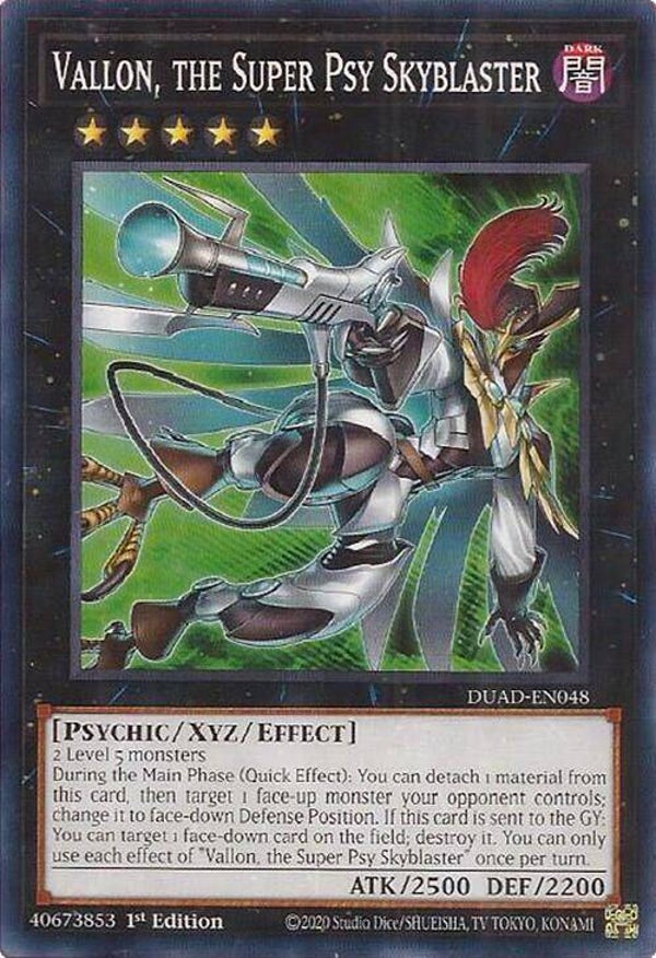 Vallon, the Super Psy Skyblaster DUAD-EN048 YGO
