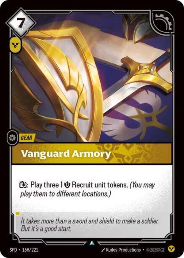 Vanguard Armory 168/221 RBC