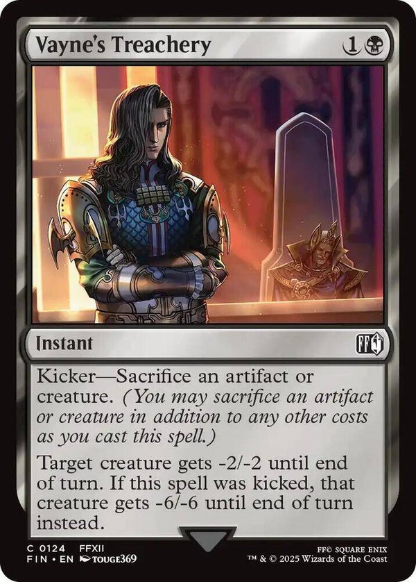 Vayne's Treachery 0124 MTG