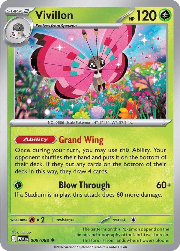 Vivillon 009/088 PKMN
