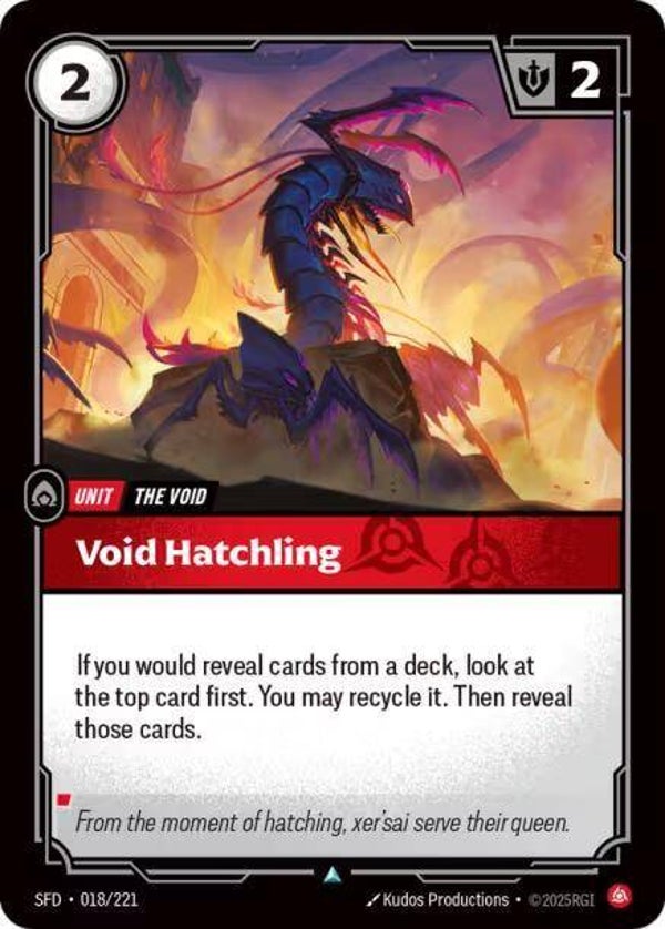 Void Hatchling 018/221 RBC
