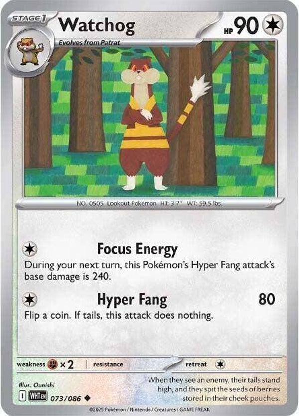 Watchog 073/086 PKMN