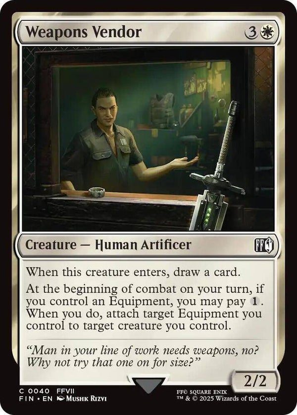 Weapons Vendor 0040 MTG