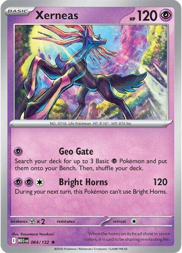 Xerneas 064/132 (Reverse Holo) PKMN
