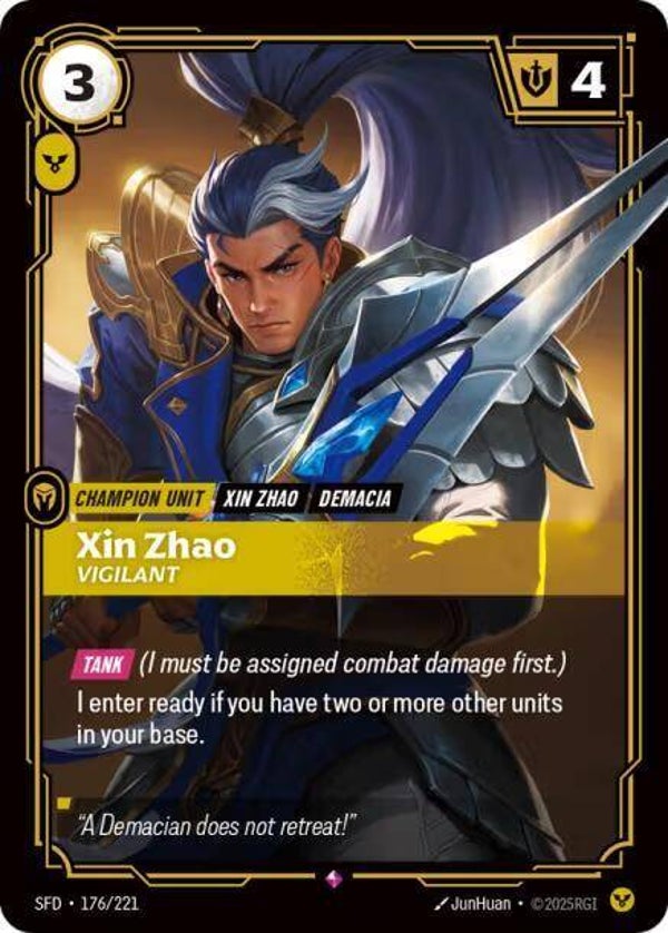 Xin Zhao 176/221 RBC