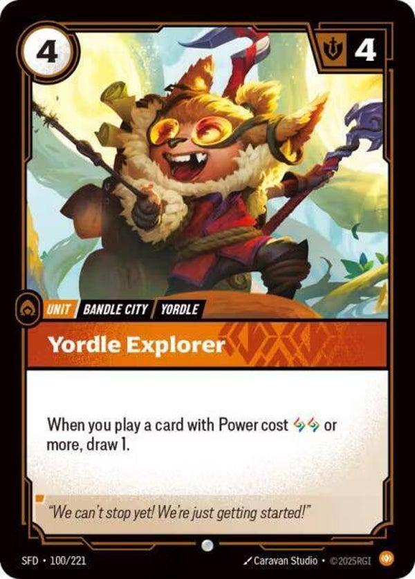 Yordle Explorer 100/221 RBC