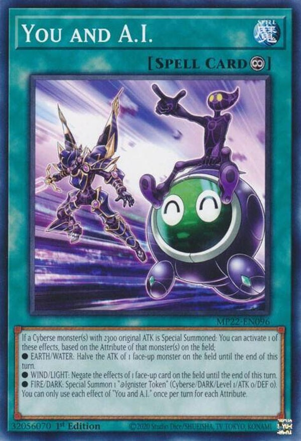 You and A.I. MP22-EN096 YGO