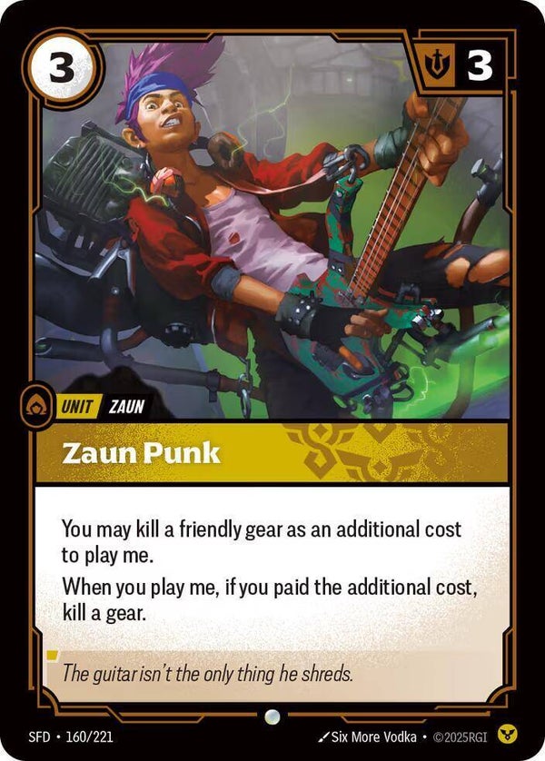 Zaun Punk 160/221 RBC