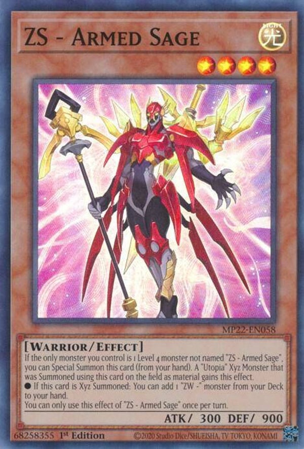 ZS - Armed Sage MP22-EN058 YGO