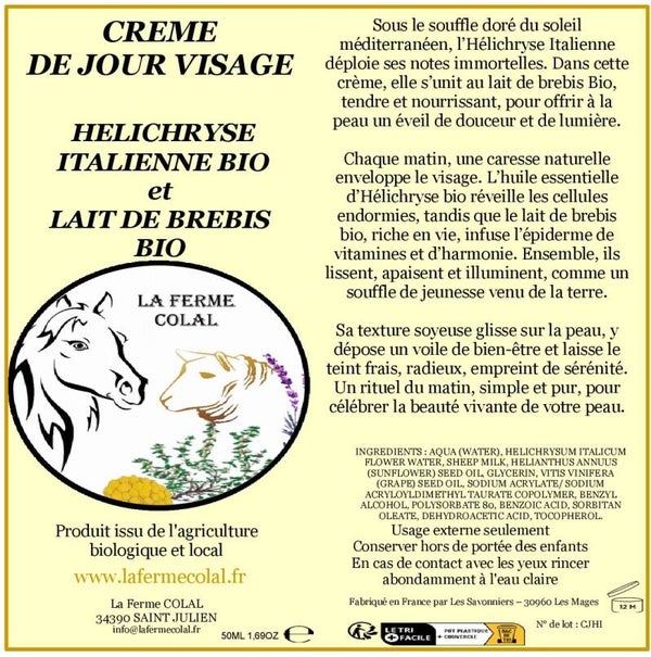 crème de jour visage