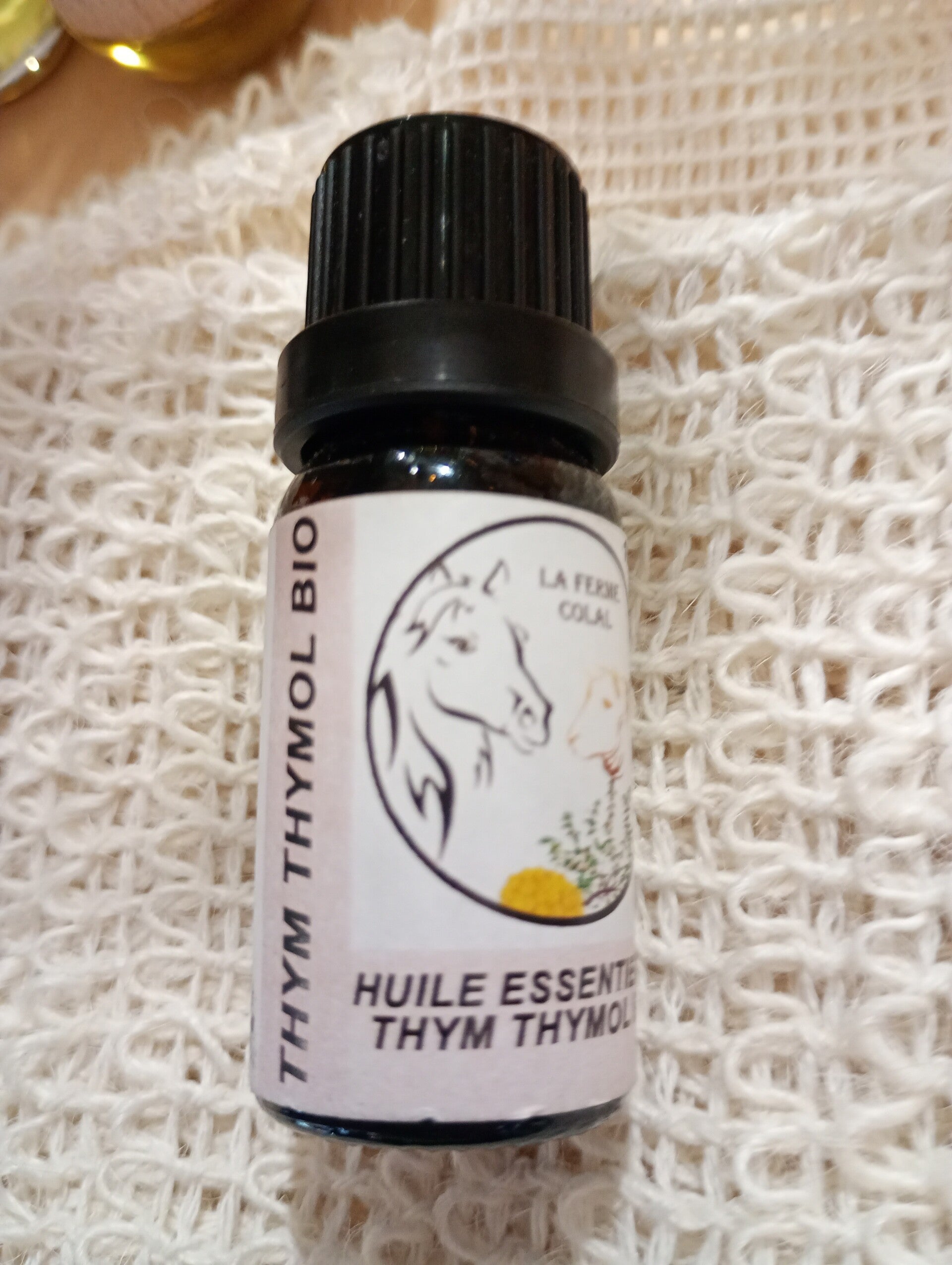 huile essentielle Thym Thymol bio