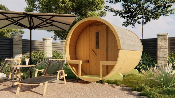Thermowood saunabarrel Ø195x250