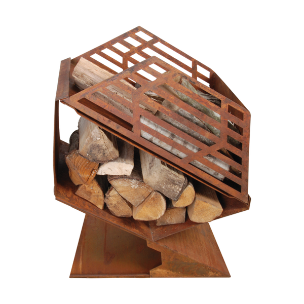 Terraskachel met houtopslag S