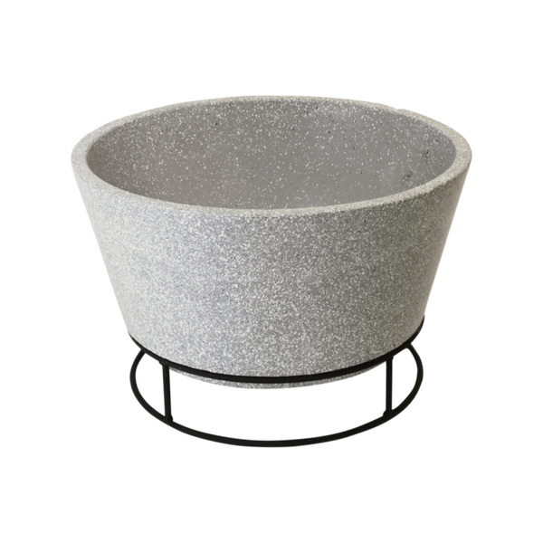 Vuurschaal keramiek betonlook