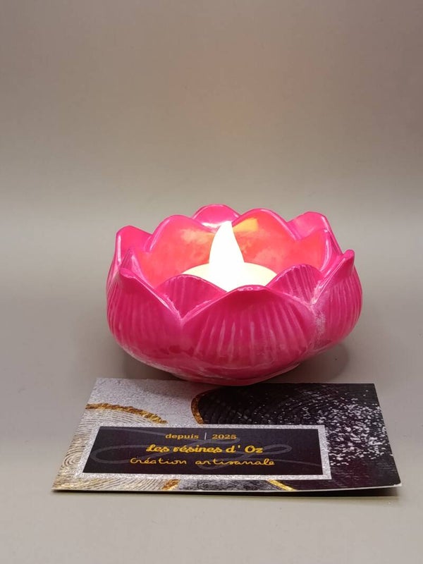 Bougeoir lotus