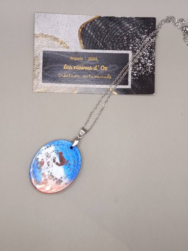 Collier en époxy