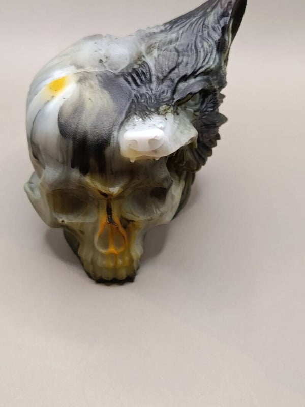 Tete de mort Loup