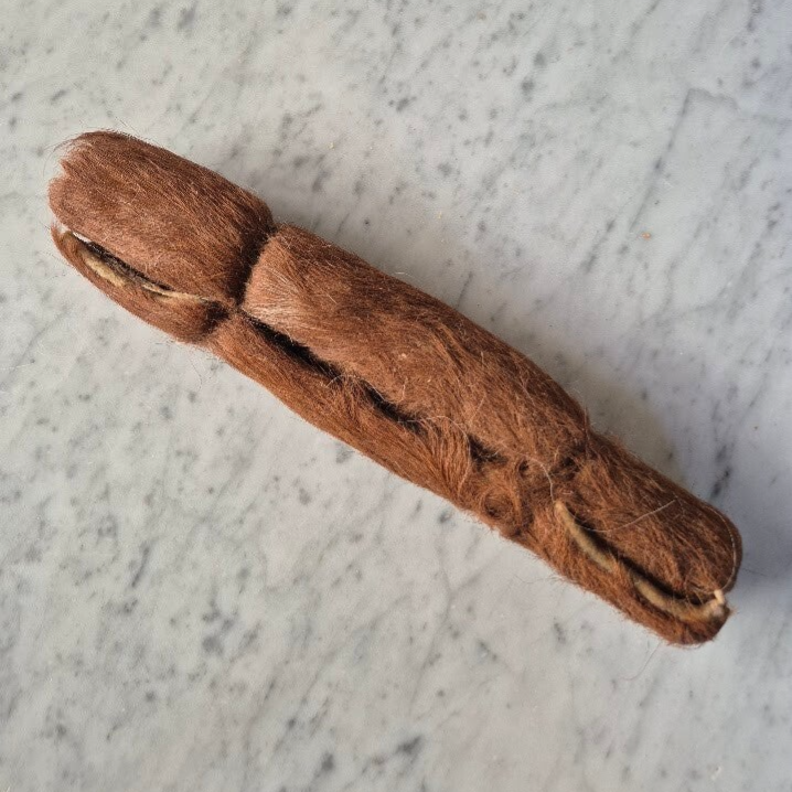 Nötrulle med päls