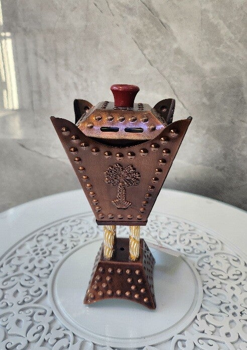 Encensoir Bkhor PALME BRONZE