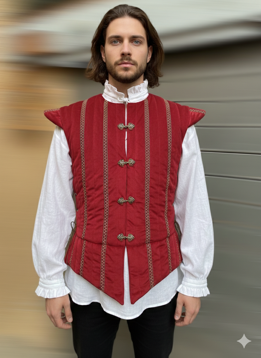 Pourpoint “Crimson Valois”