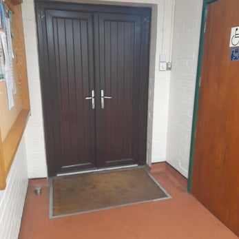 Entrance to Borstal Village Hall