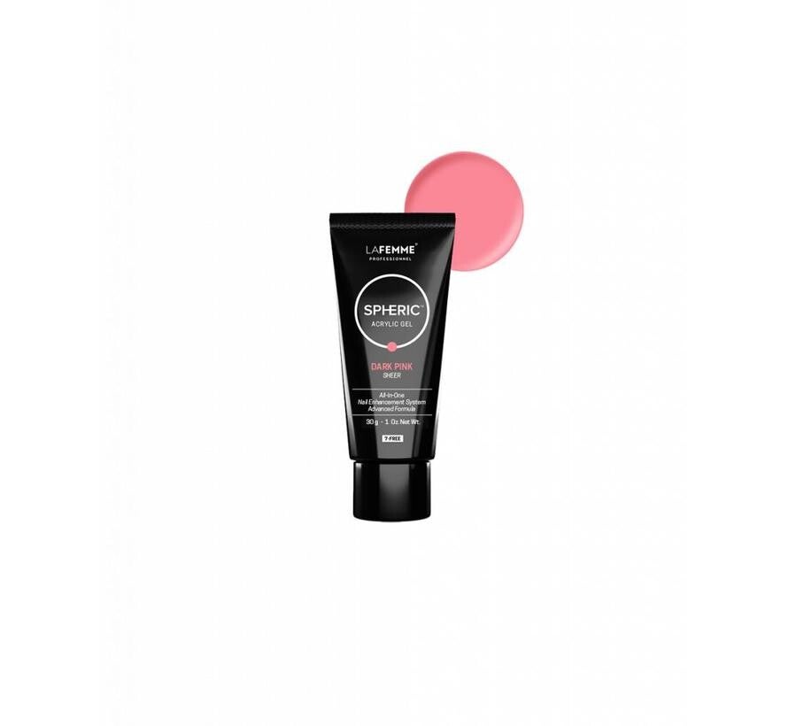 La Femme Spheric AcrylGel Dark Pink - 30 gr.
