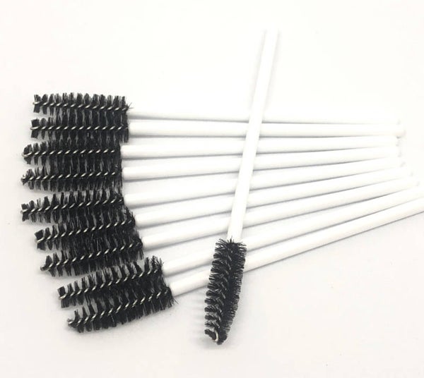 Mascara Brushes Black-White