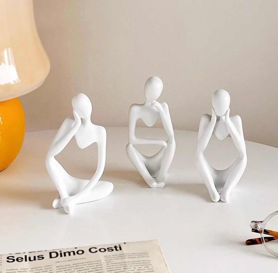 Set statuette “IL PENSATORE”