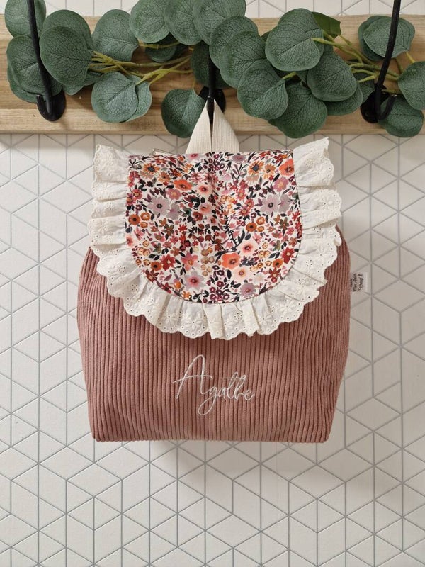 Sac à dos / sac personnalisé / personnalisé /sac à dos /cartable personnalisé / sac enfant/sac maternelle/crèche /nounou /école/rentrée