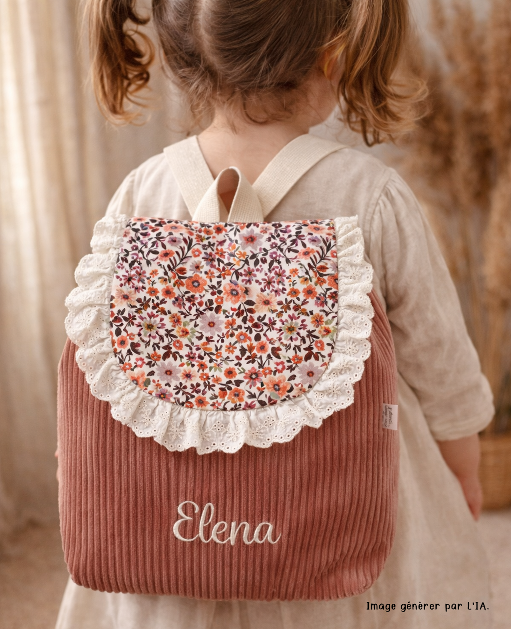 Sac à dos / sac personnalisé / personnalisé /sac à dos /cartable personnalisé / sac enfant/sac maternelle/crèche /nounou /école/rentrée