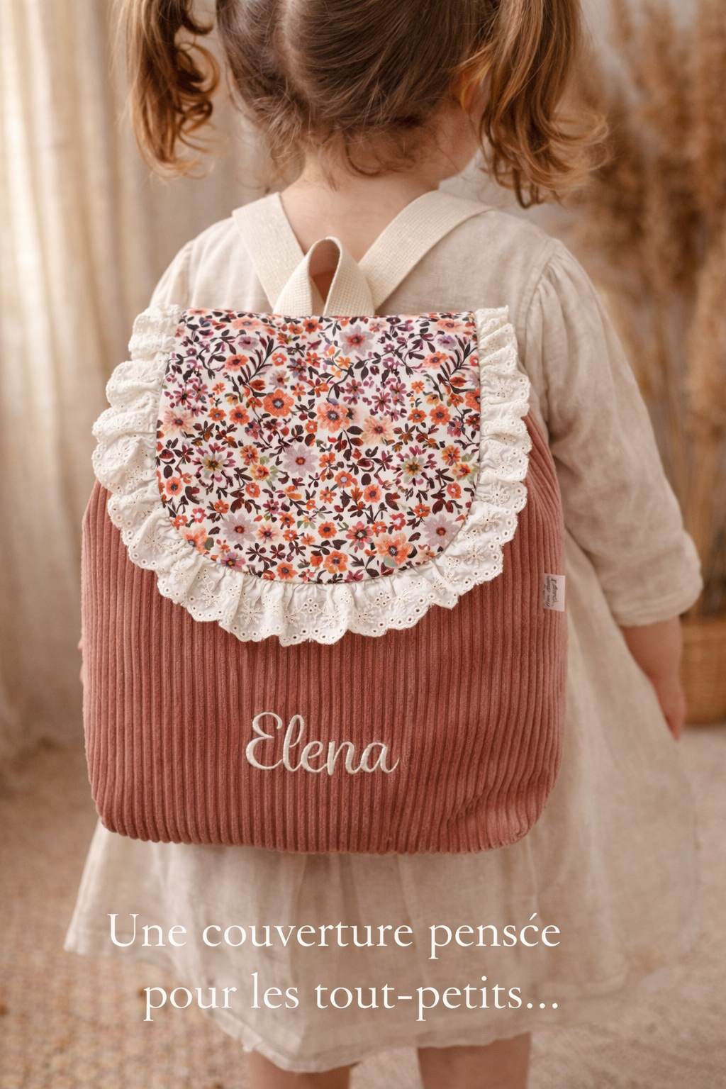 Sac à dos / sac personnalisé / personnalisé /sac à dos /cartable personnalisé / sac enfant/sac maternelle/crèche /nounou /école/rentrée