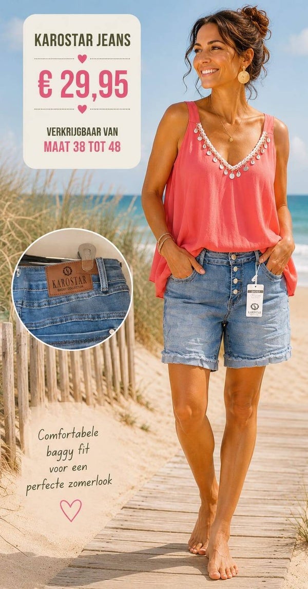 Jeans korte broek