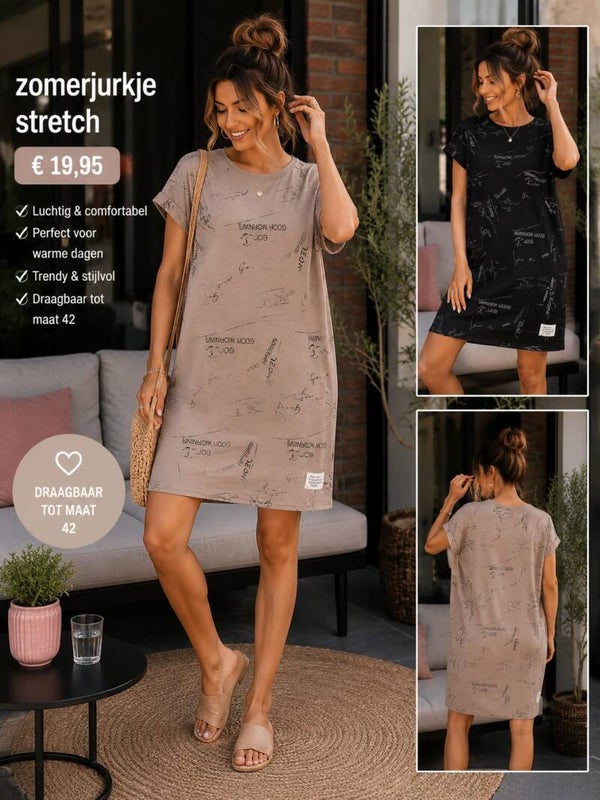 Zomer jurk stretch