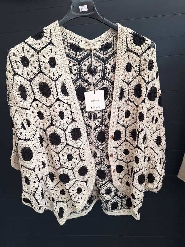 Vest gehaakt