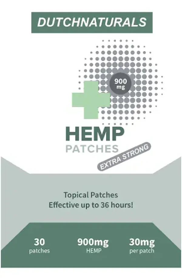 Hemp Topical Patches - Extra Strong