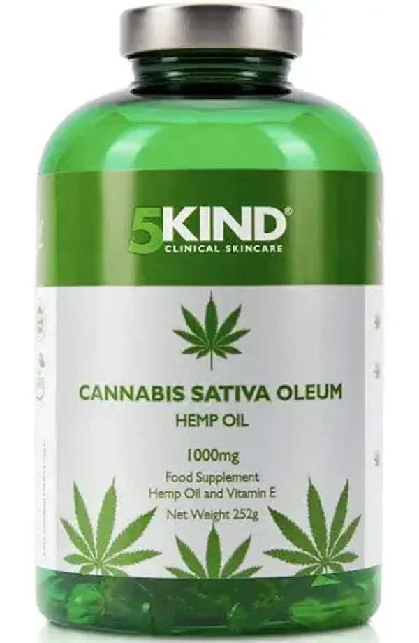 5Kind Cannabis Sativa Seed Oil 1000mg Softgels