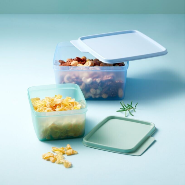 Opbergdozen Set 500 ml + 1,2 l