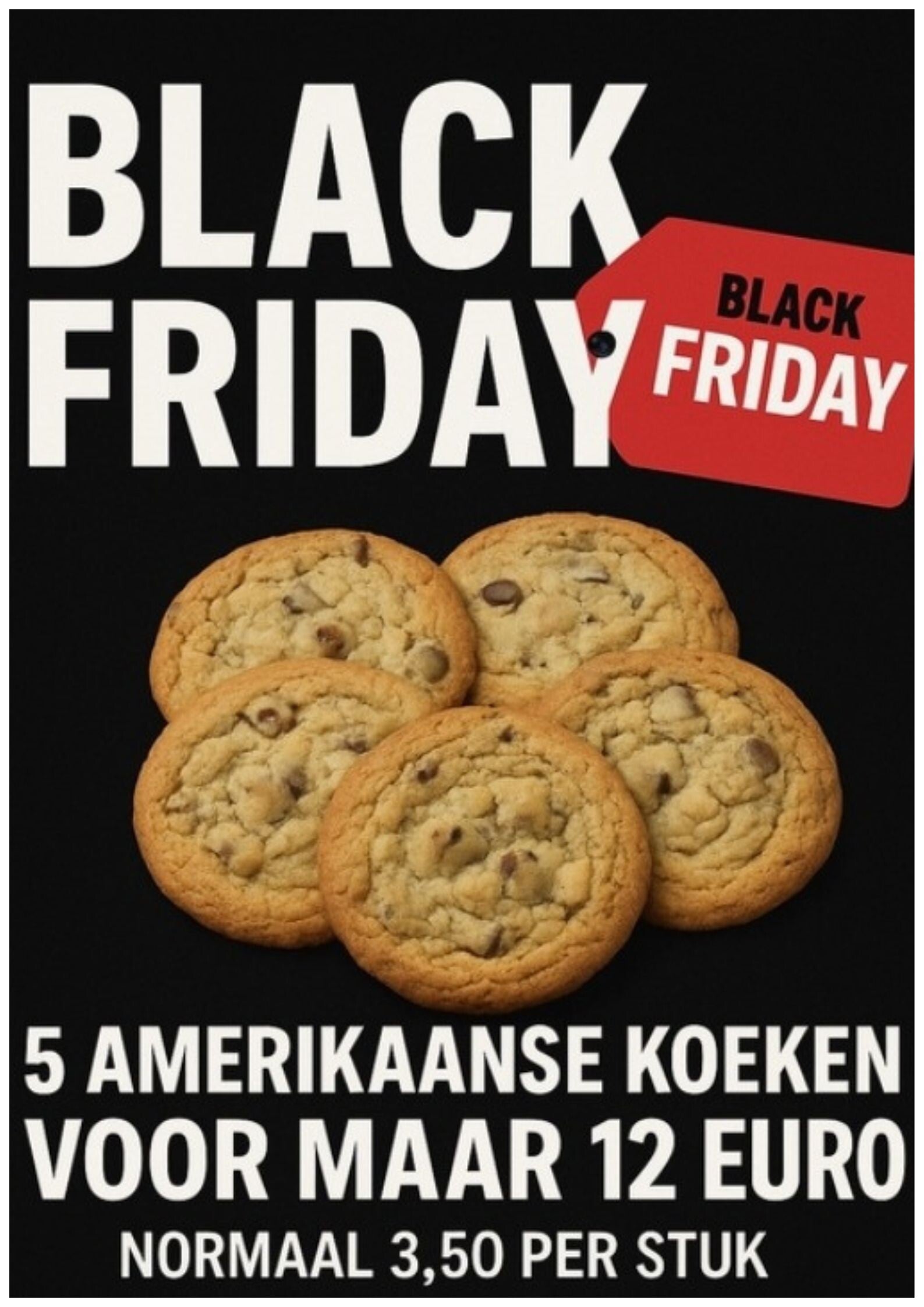 koek box, black friday actie