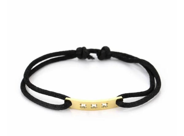 XXX armband zwart