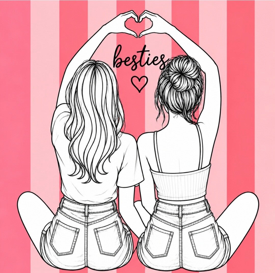 Tegeltje besties